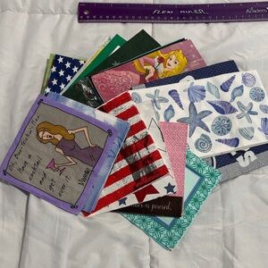 Crafters Set Colorful Decorative Napkin Set Decoupage Art Supplies
